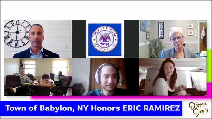 Town of Babylon NY Honors Eric Ramirez