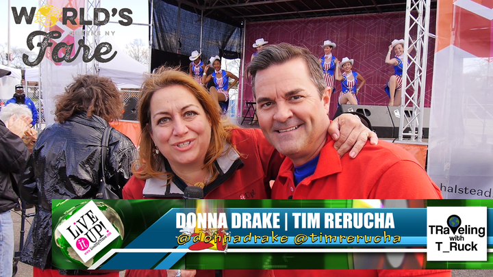 Live it Up with Donna Drake and Tim Rerucha a.k.a. T_Ruck at the WORLD'S FARE 