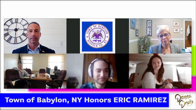 Town of Babylon NY Honors Eric Ramirez