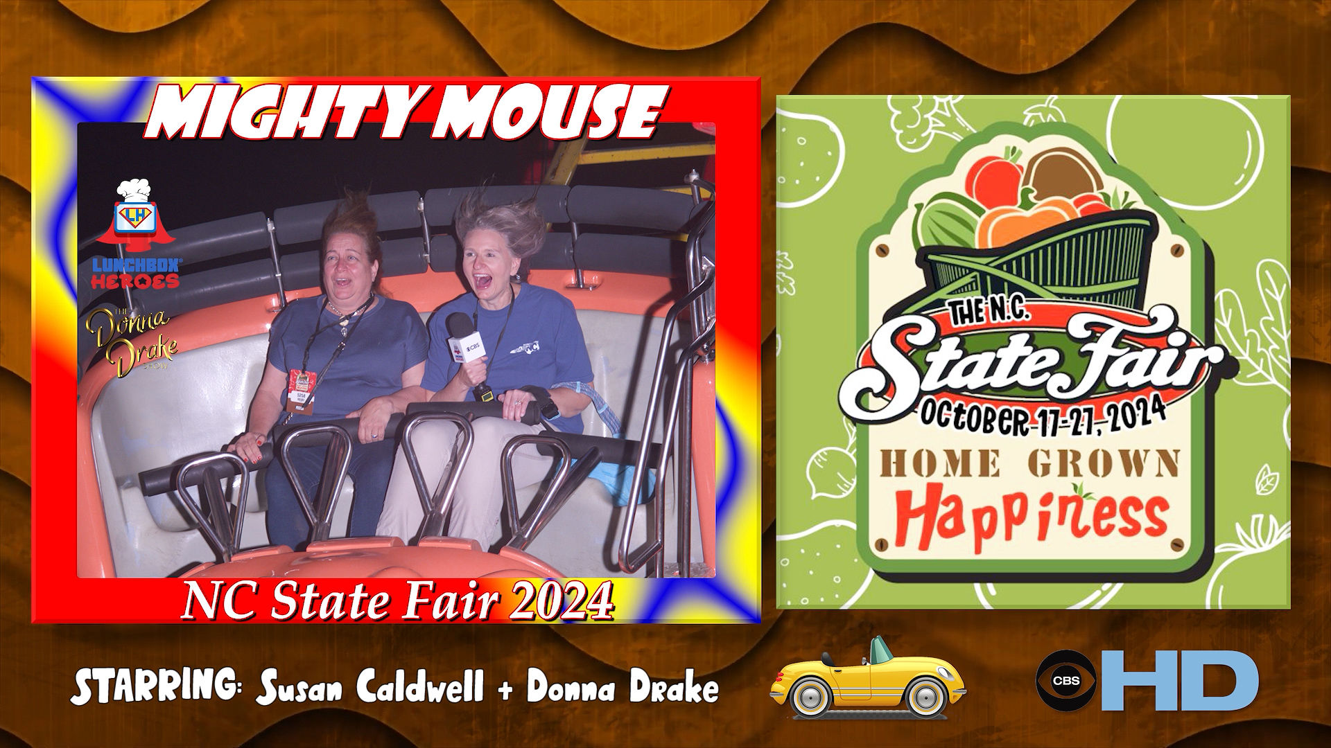 CBS Southern Food Correspondent Susan Caldwell at The North Carolina State Fair