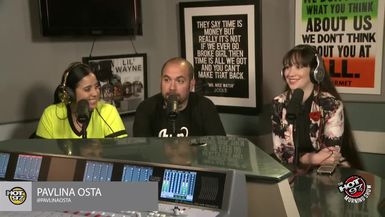 Teen Radio Sensation, Pavlina Osta, Talks Work Ethic on HOT 97 FM NY!