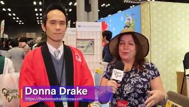 The Donna Drake Show Visits Travel Japan at the 2023 Travel and Adventure Show