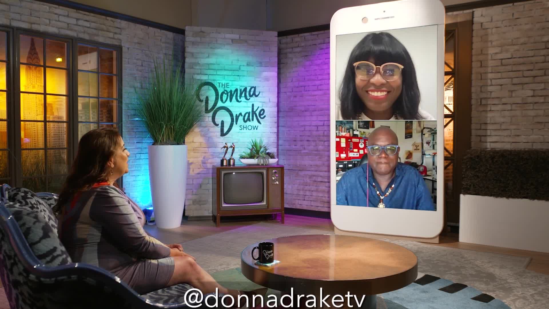 Brooklyn Talks With Gessie On The Donna Drake Show CBS