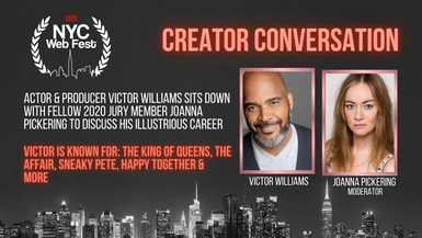 CREATOR CONVERSATION: Victor Williams and Joanna Pickering