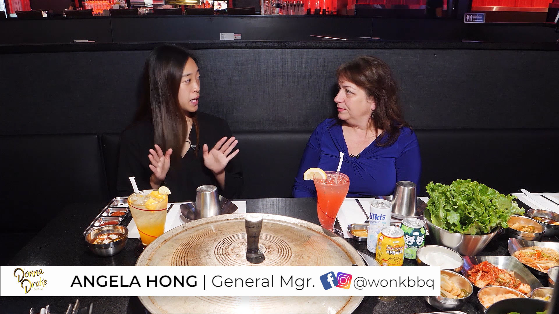 The Donna Drake Show Visits WON KBBQ