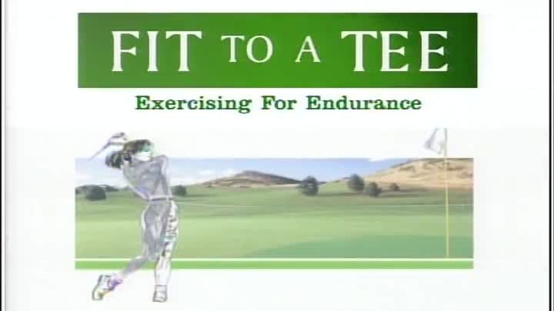 Exercising for Endurance - Part 1