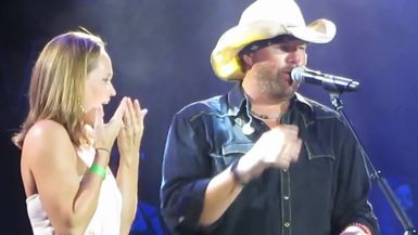 Toby Keith Surprises A Military Wife At His Live Concert